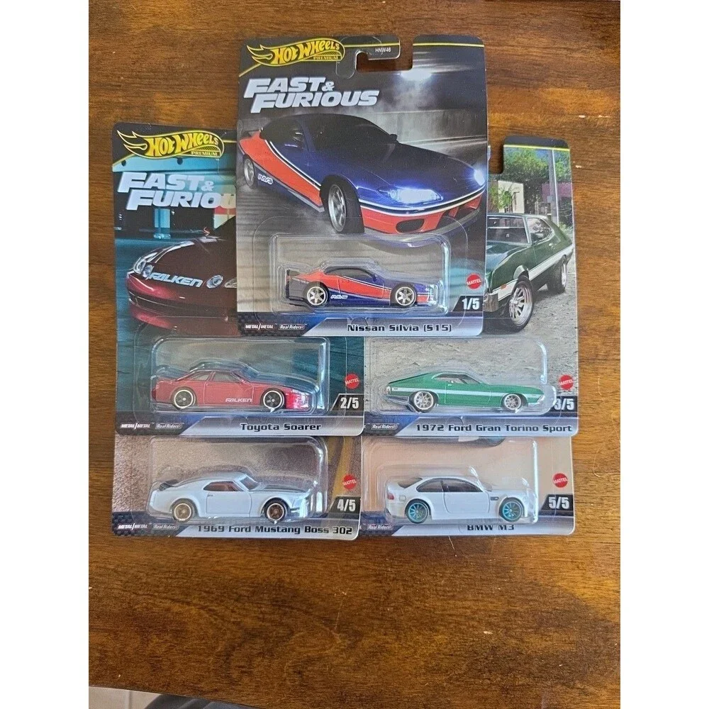 Hot Wheels Premium Fast & Furious 2023 Women of Fast Set 5 Nissan Silvia S15